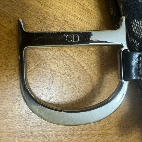 AUTHENTIC CHRISTIAN DIOR
Saddle Bag, medium, Oblique Jacquard. - Picture 7 of 9